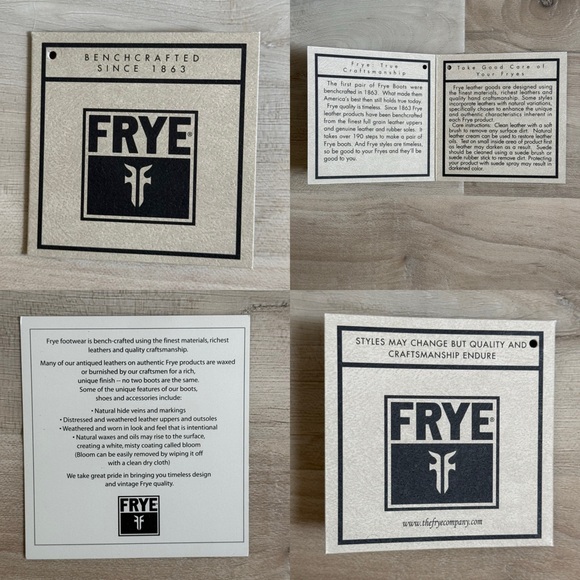 FRYE • Carson Ballet Flats - Black Leather Size 7.5 - Picture 6 of 16